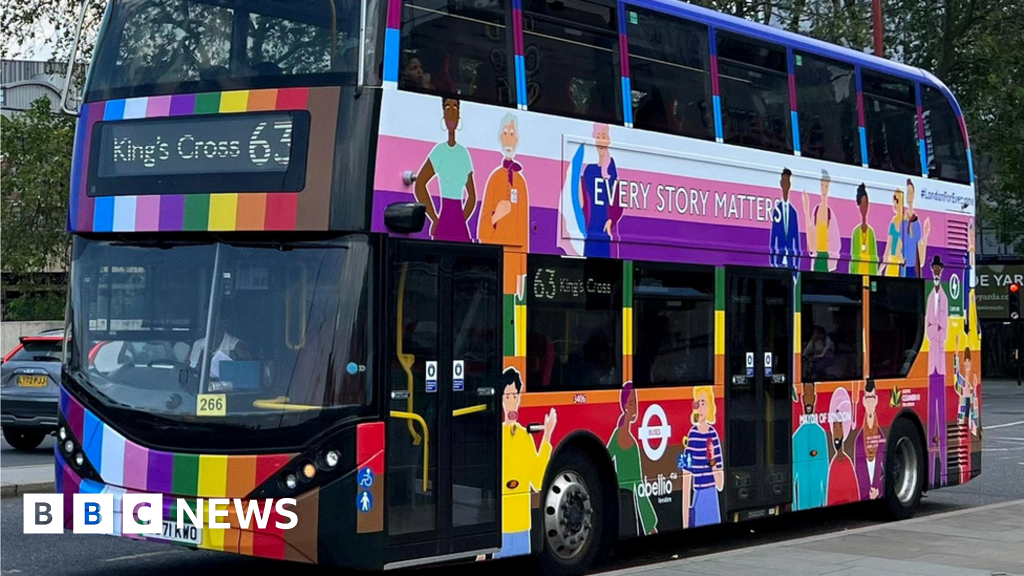 bus london pride bbc news